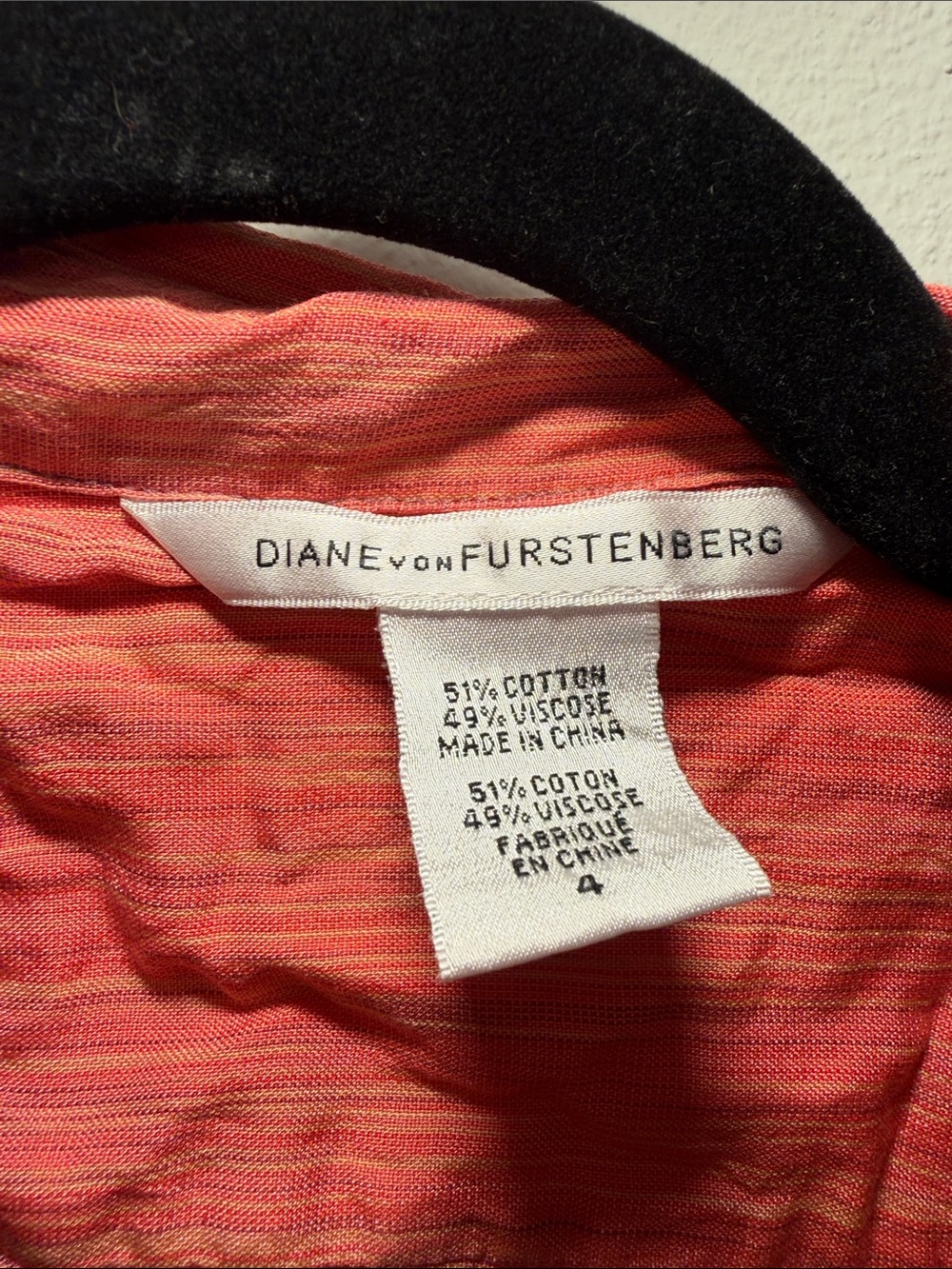 Diane Von Furstenberg Multicolor Wrap Midi Dress in Orange, Pink, Blue - Picture 2 of 2